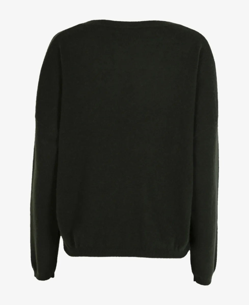 Absolut cashmere Trui - Dark Artichoke 4 Absolut cashmere Absolut cashmere Trui - Dark Artichoke