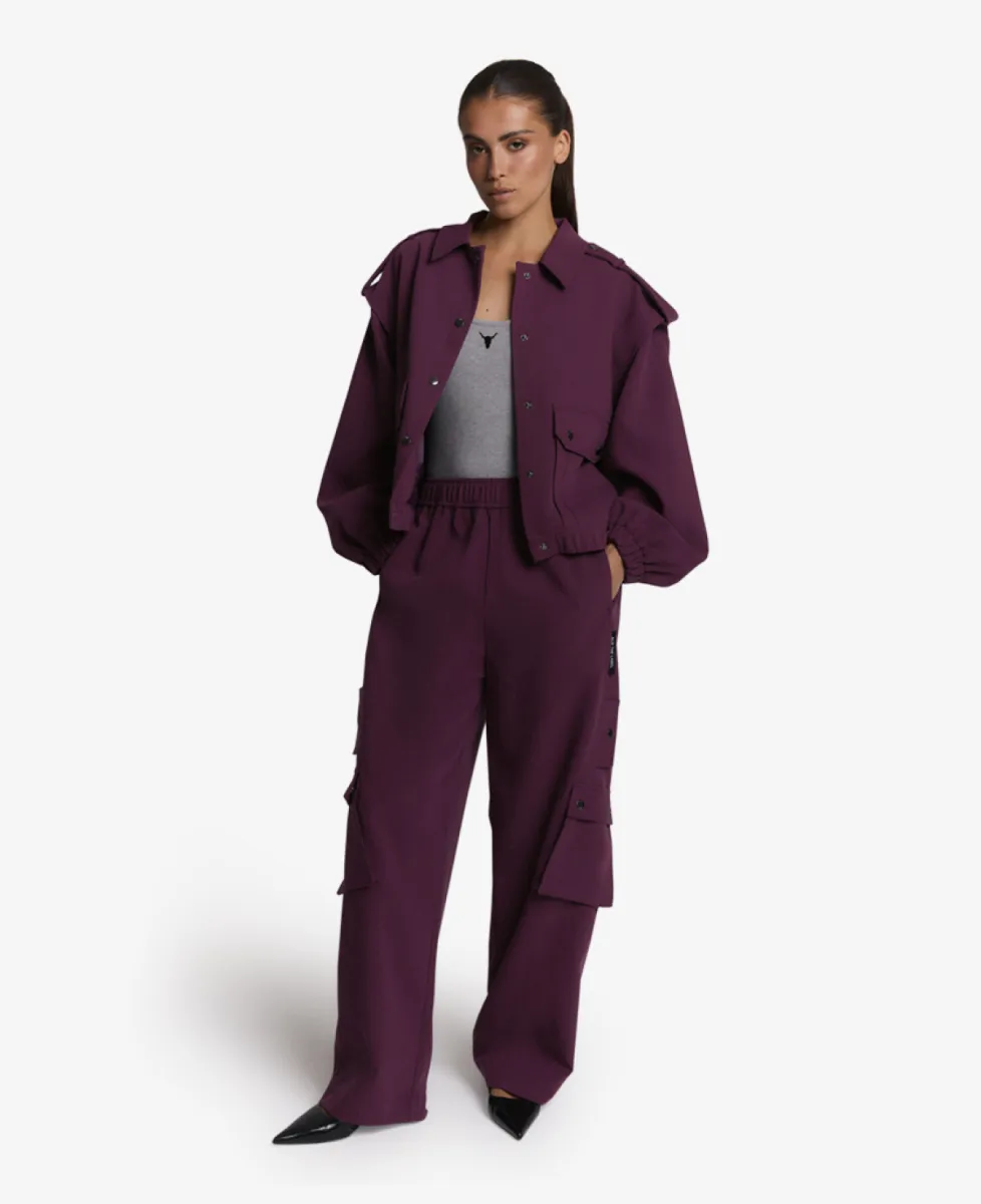 ALIX The Label Pantalon - 516 Aubergine 3 ALIX The Label ALIX The Label Pantalon - 516 Aubergine