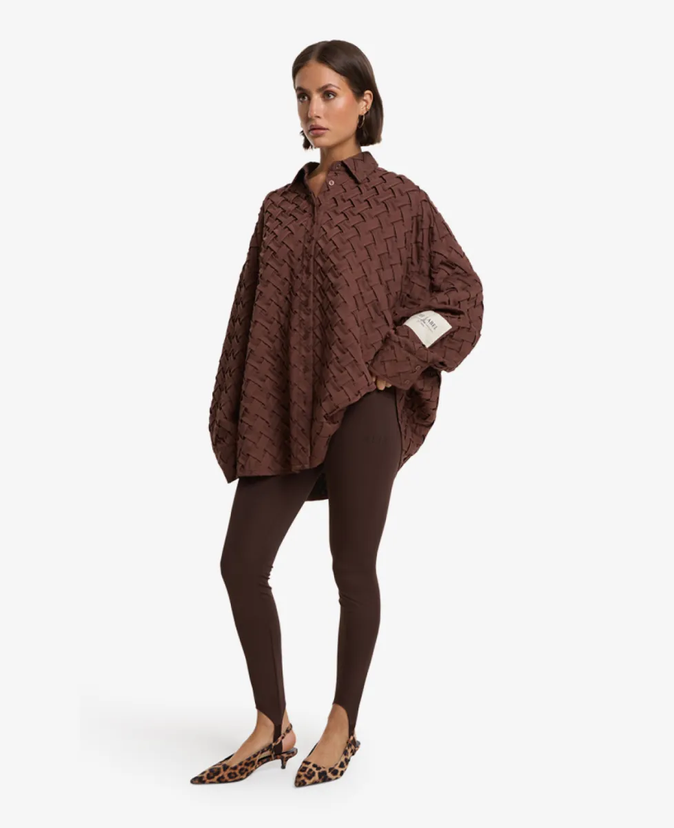 ALIX The Label Pantalon - 664 Deep brown 2 ALIX The Label ALIX The Label Pantalon - 664 Deep brown