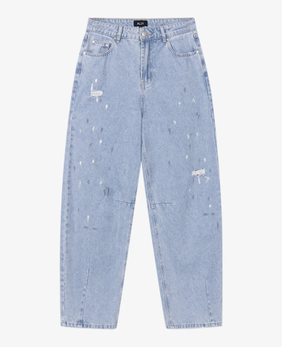 ALIX The Label Jeans - 199 Light blue denim 1 ALIX The Label ALIX The Label Jeans - 199 Light blue denim