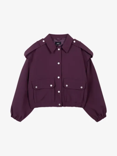 ALIX The Label ALIX The Label Blazer - 516 Aubergine