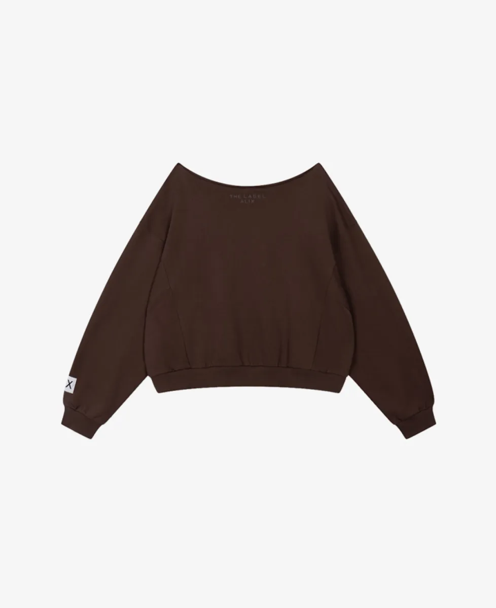 ALIX The Label Sweater - 659 Warm brown 4 ALIX The Label ALIX The Label Sweater - 659 Warm brown
