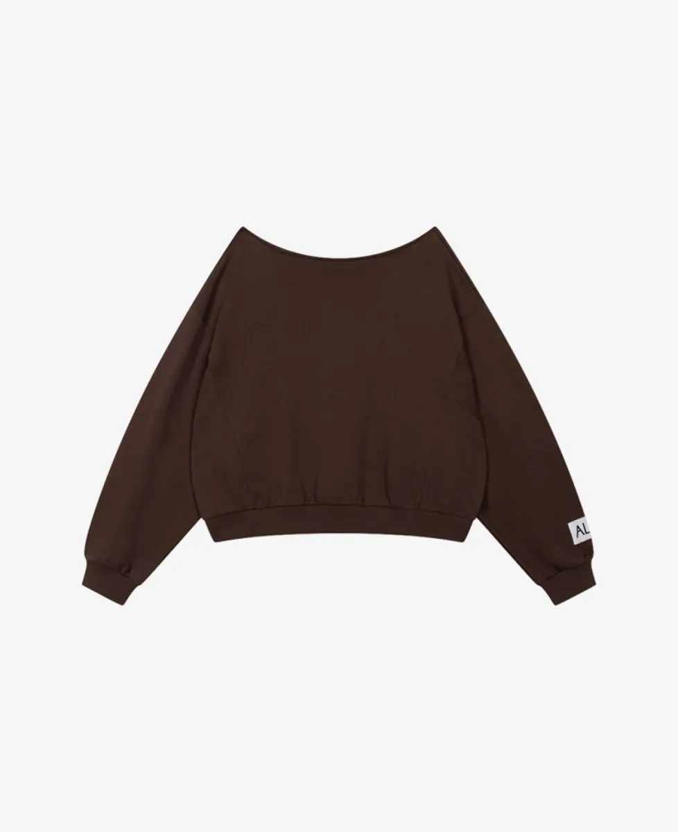 ALIX The Label Sweater - 659 Warm brown 1 ALIX The Label ALIX The Label Sweater - 659 Warm brown