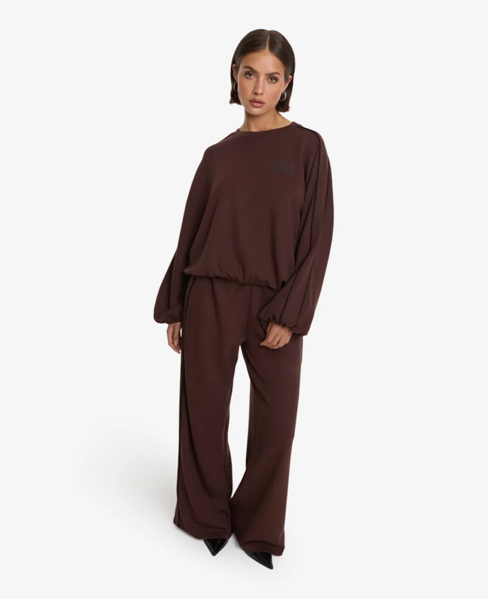 ALIX The Label Sweater - 659 Warm brown 2 ALIX The Label ALIX The Label Sweater - 659 Warm brown