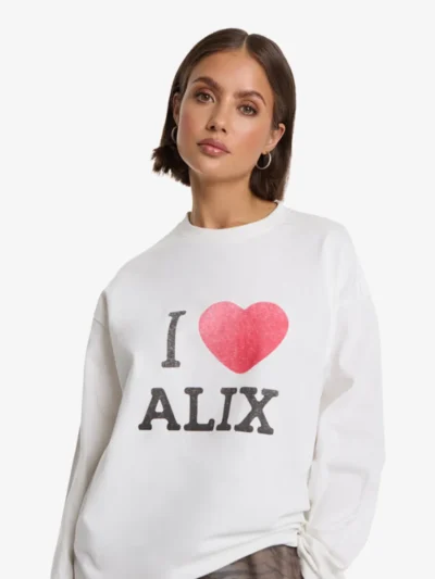 ALIX The Label ALIX The Label Tshirt lm - 012 Soft White