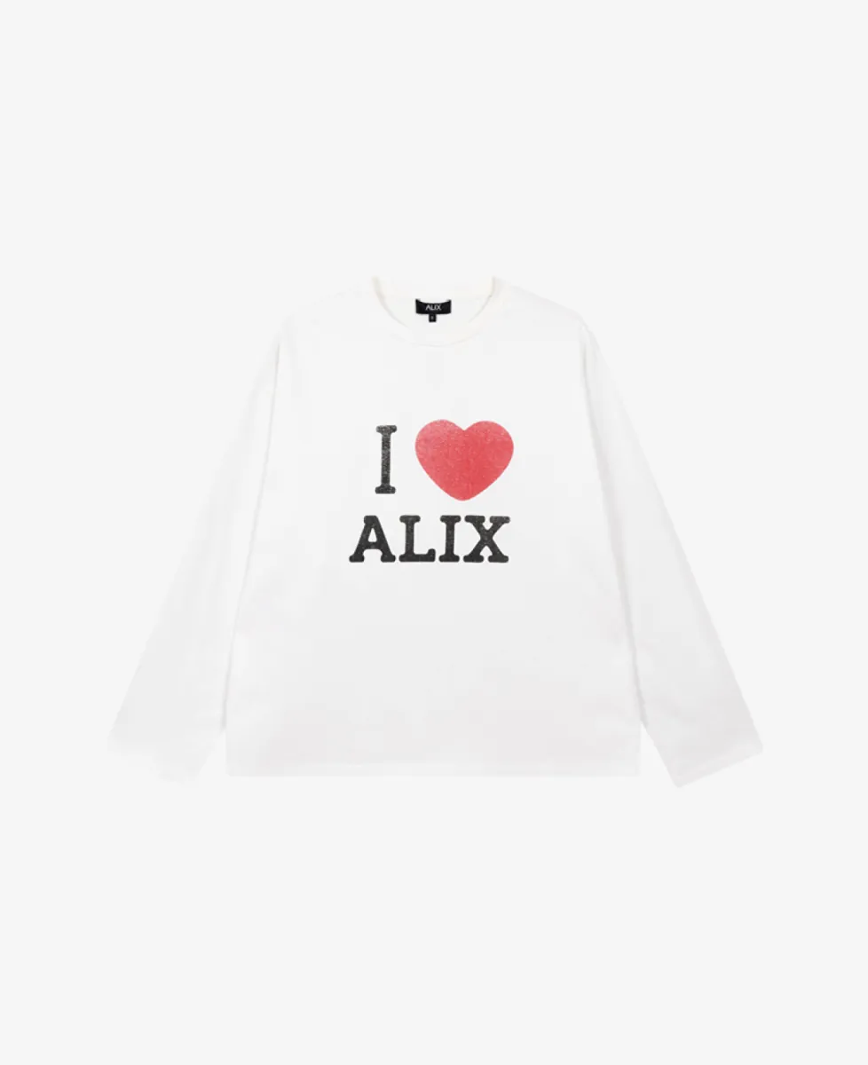 ALIX The Label Tshirt lm - 012 Soft White 1 ALIX The Label ALIX The Label Tshirt lm - 012 Soft White