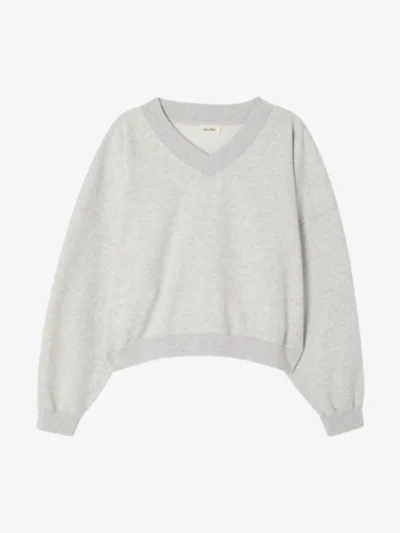 American Vintage American Vintage Sweat - Heather grey