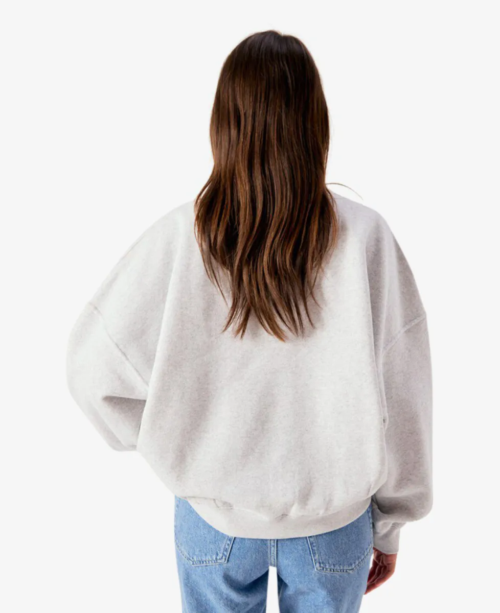 American Vintage Sweat - Heather grey 6 American Vintage American Vintage Sweat - Heather grey