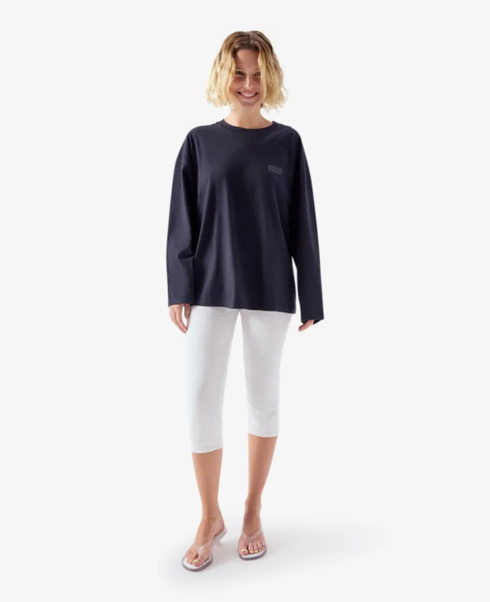 American Vintage Longsleeve - Noir 2 American Vintage American Vintage Longsleeve - Noir