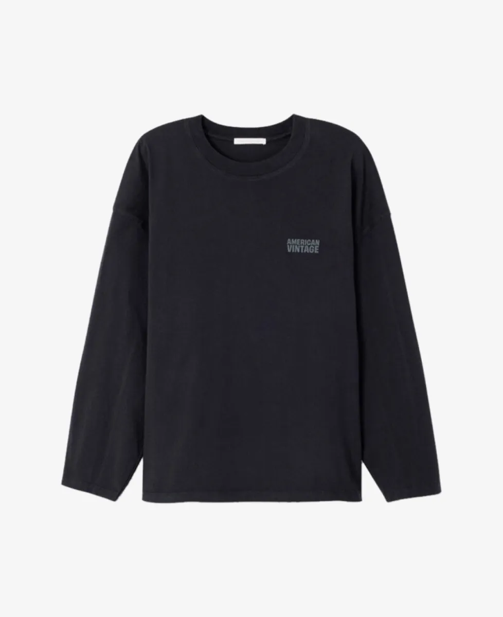 American Vintage Longsleeve - Noir 1 American Vintage American Vintage Longsleeve - Noir