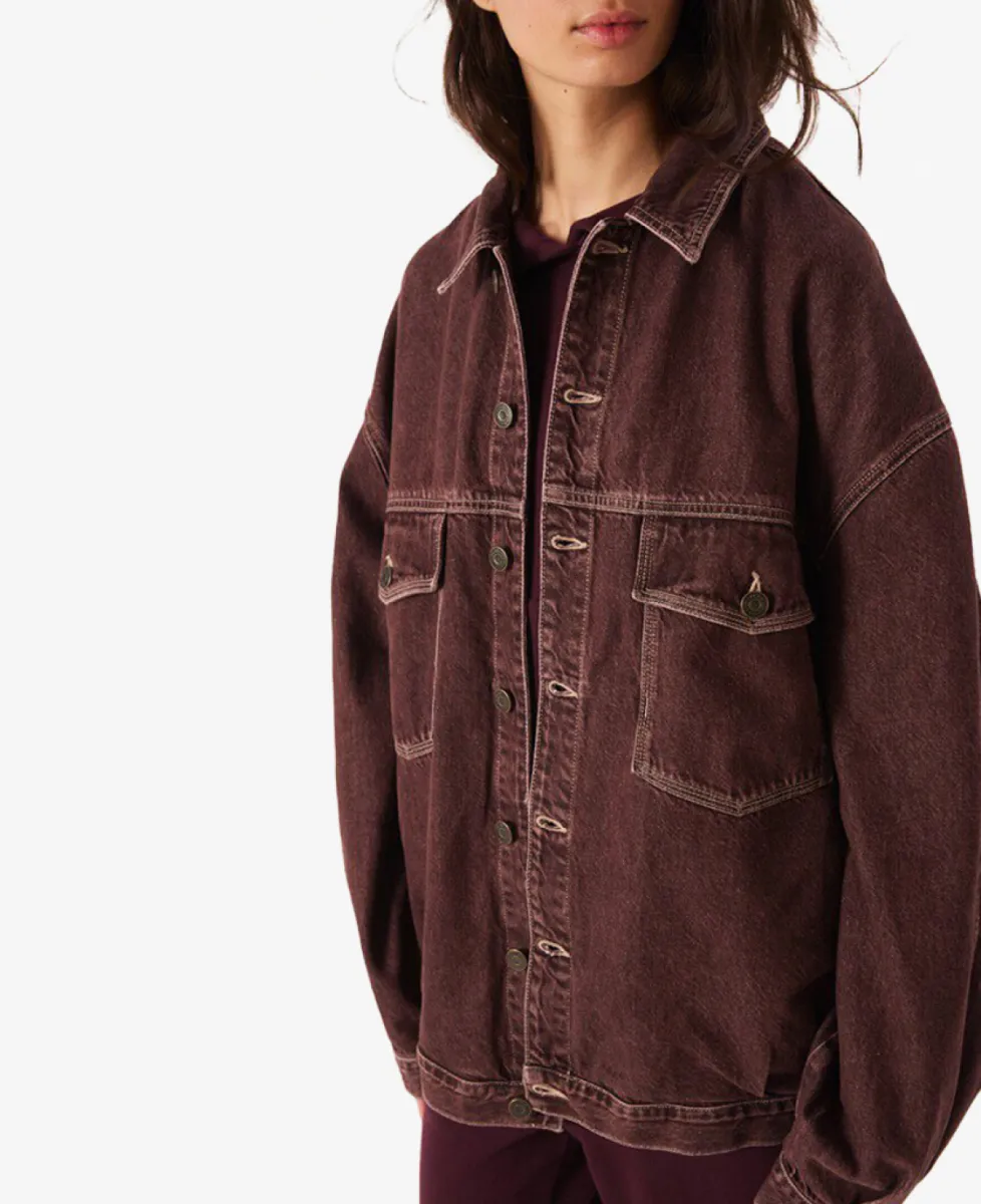 American Vintage Jack - raisin 4 American Vintage American Vintage Jack - raisin