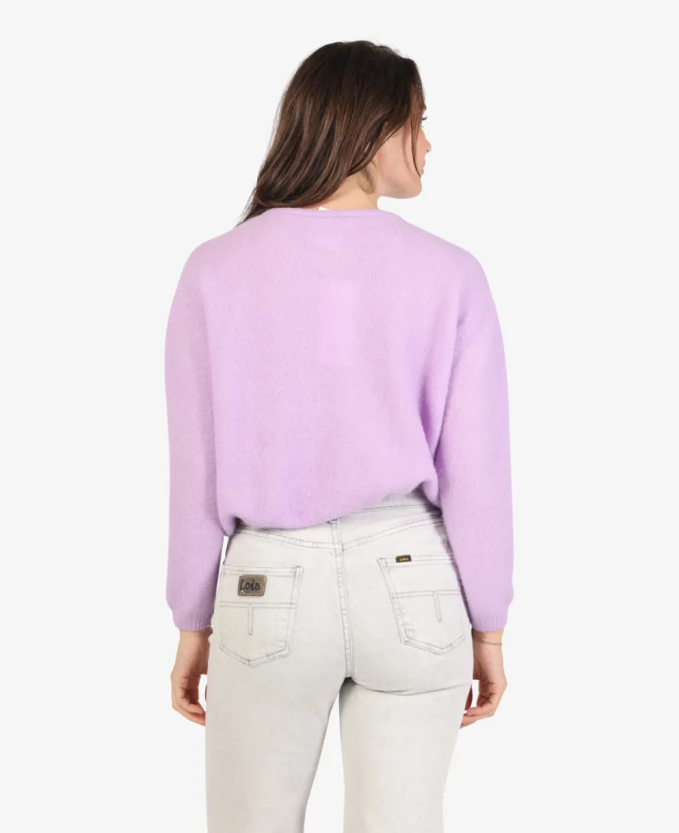 American Vintage Sweater - Lila 4 American Vintage American Vintage Sweater - Lila