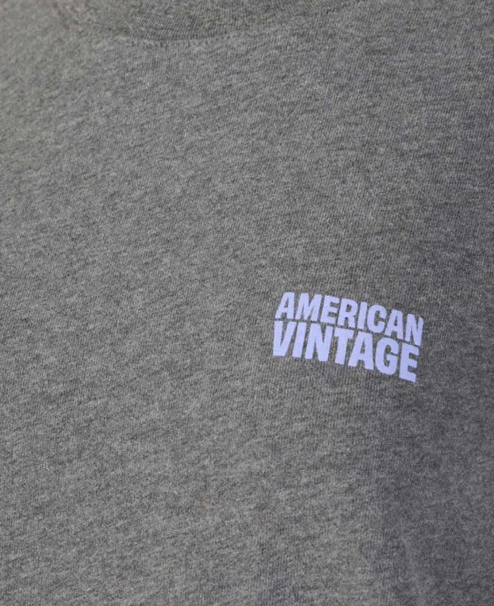 American Vintage Tshirt km - Granite Chine 5 American Vintage American Vintage Tshirt km - Granite Chine