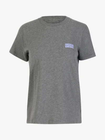 American Vintage American Vintage Tshirt km - Granite Chine
