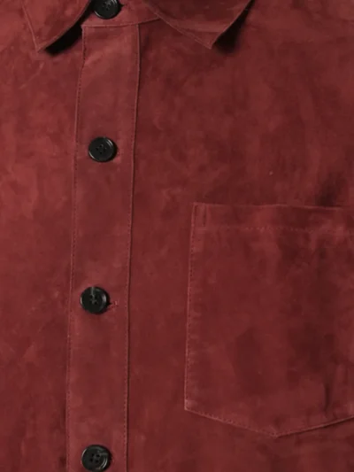 Arma Arma Overshirt Suede - Shiraz