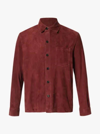 Arma Arma Overshirt Suede - Shiraz
