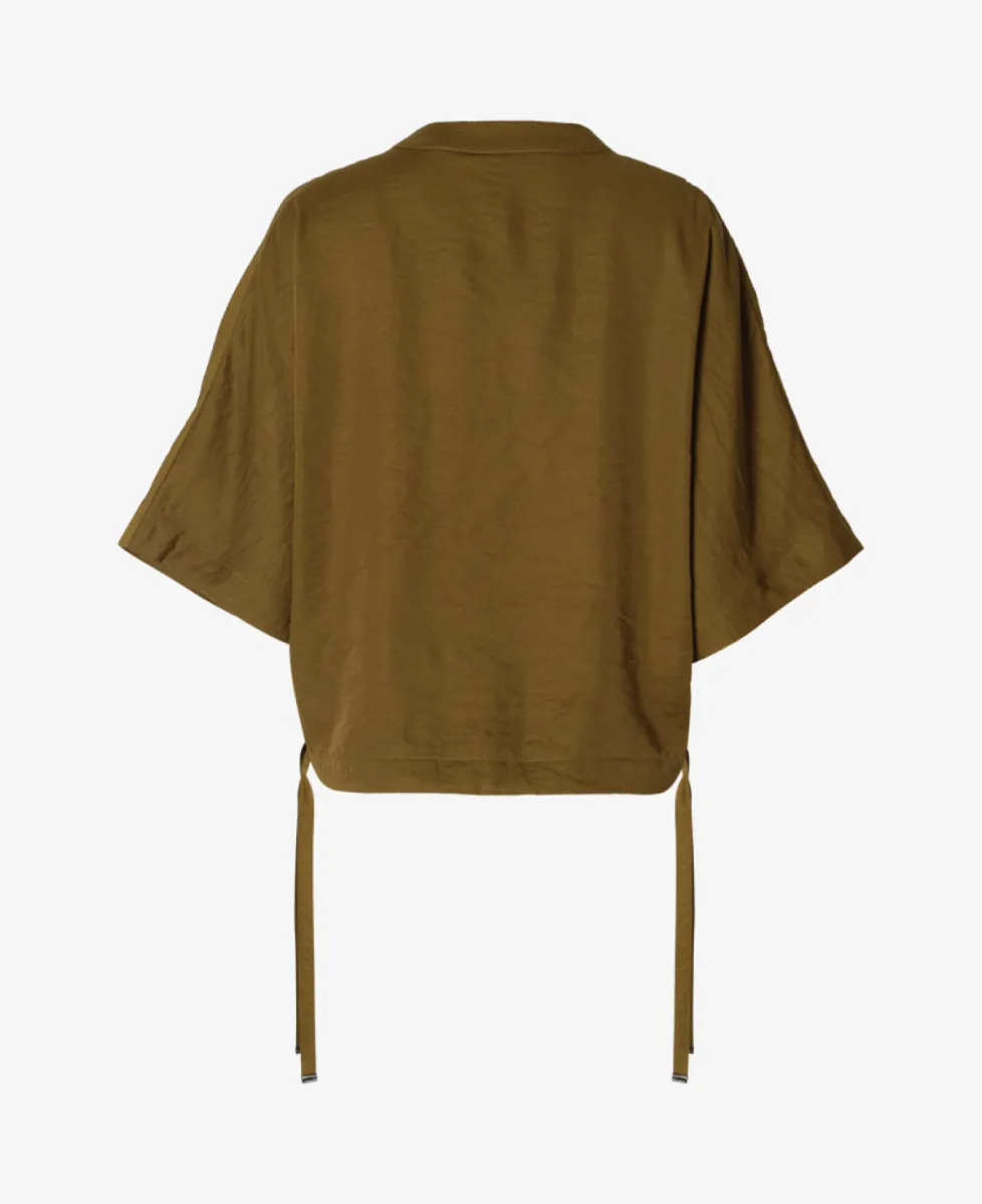Beaumont Blouse - 6800 moss green 4 Beaumont Beaumont Blouse - 6800 moss green