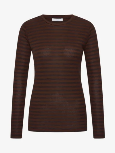 By-Bar By-Bar Tshirt lm - 1722 coffee bean