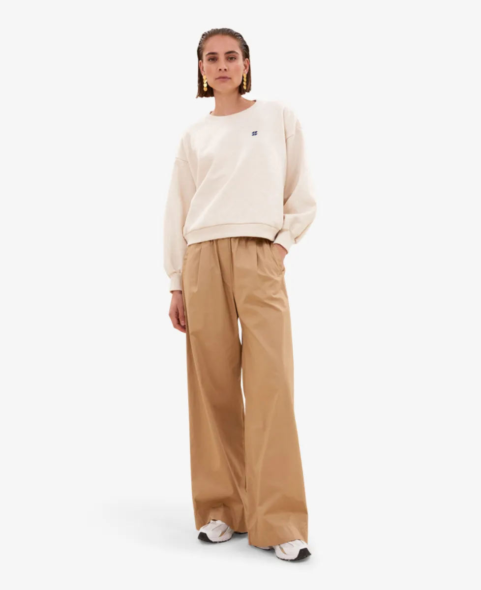 By-Bar Sweater - 826 oyster melee 2 By-Bar By-Bar Sweater - 826 oyster melee