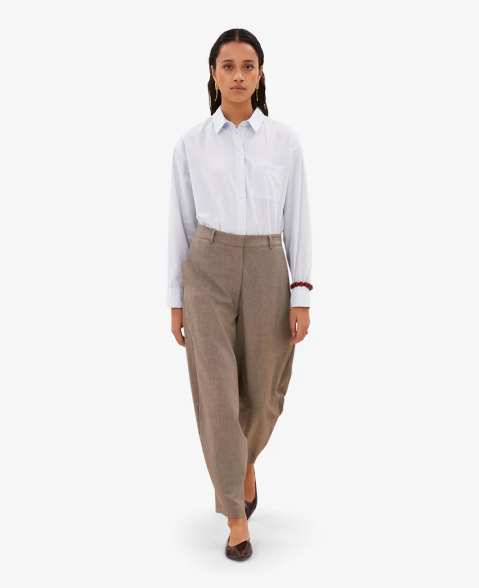 By-Bar Pantalon - 1706 biscuit melee 3 By-Bar By-Bar Pantalon - 1706 biscuit melee