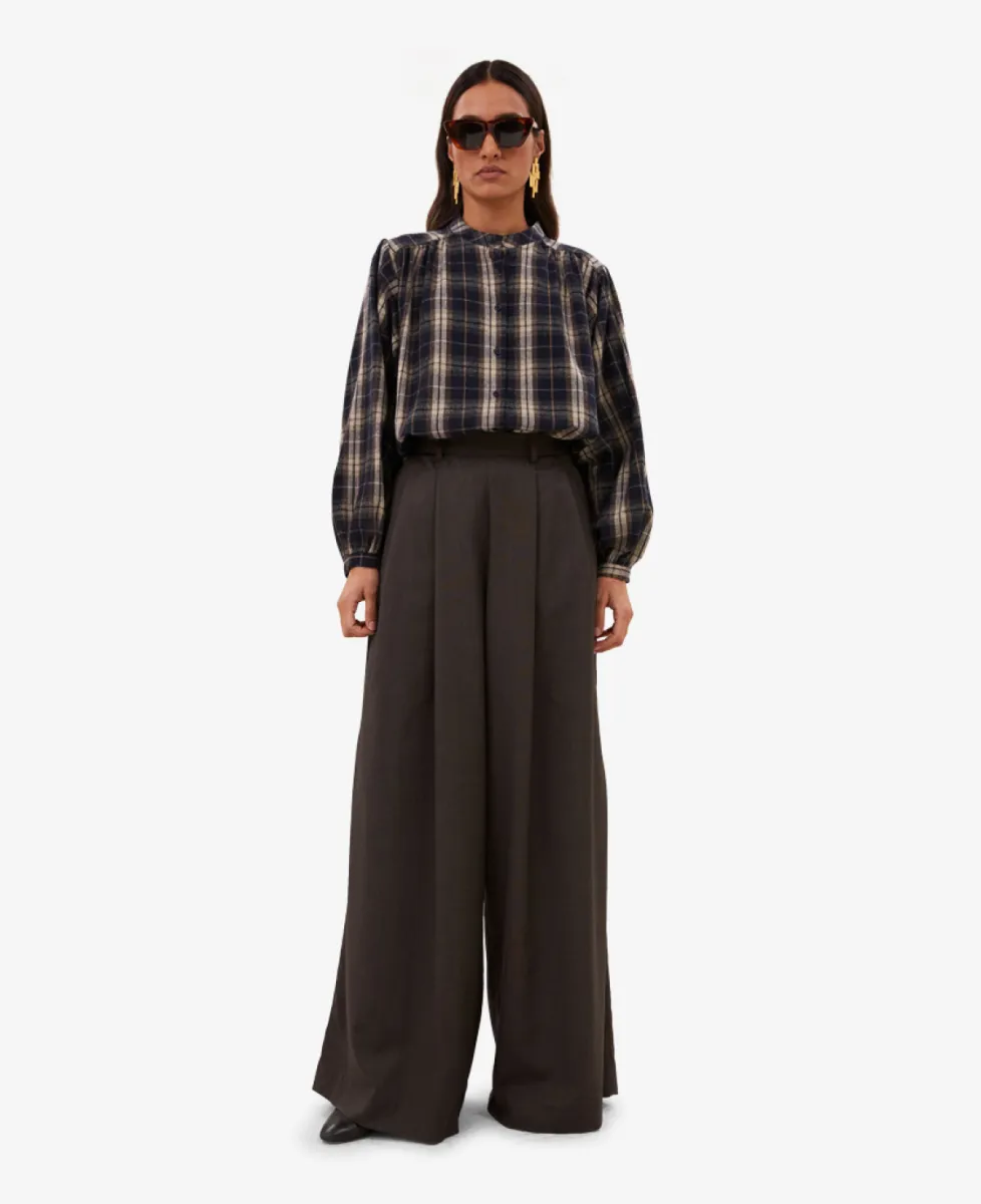 By-Bar Blouse - 1651 jagger check 2 By-Bar By-Bar Blouse - 1651 jagger check