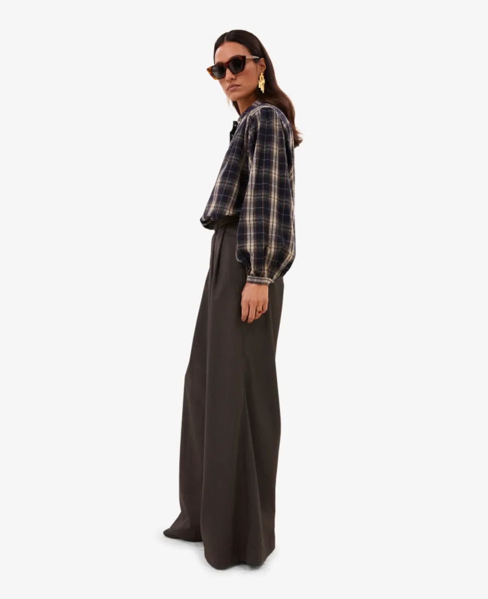 By-Bar Blouse - 1651 jagger check 4 By-Bar By-Bar Blouse - 1651 jagger check