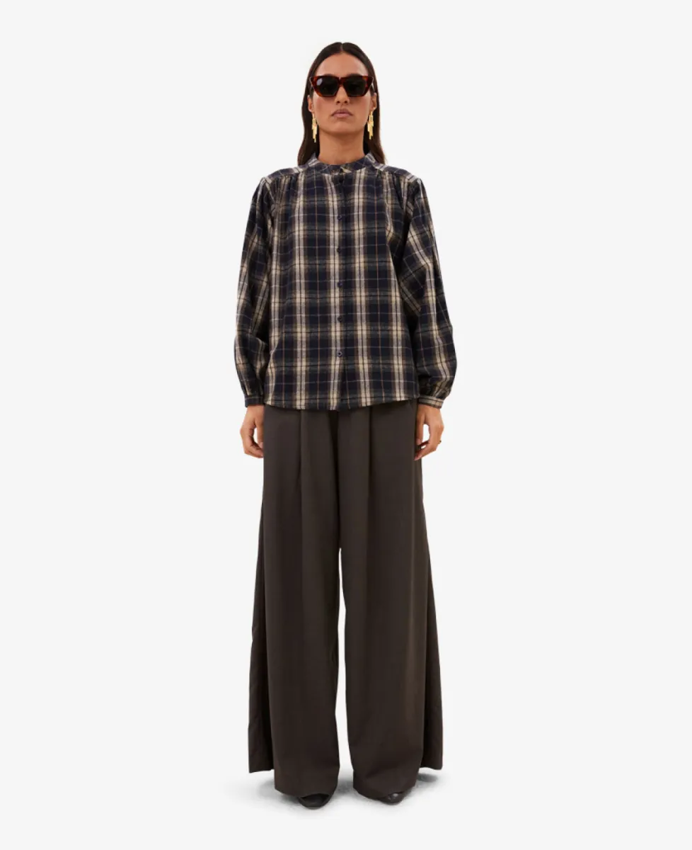 By-Bar Blouse - 1651 jagger check 5 By-Bar By-Bar Blouse - 1651 jagger check