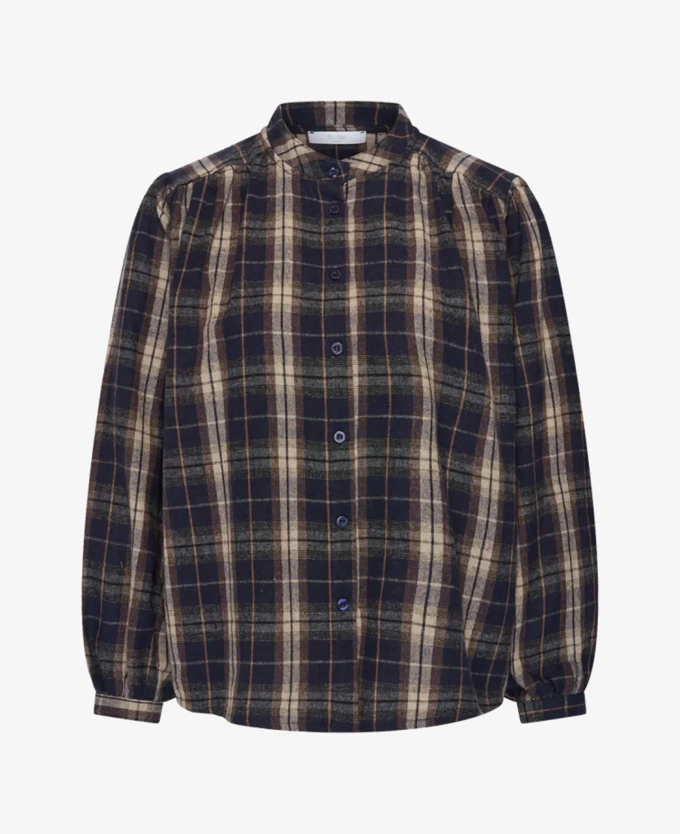 By-Bar Blouse - 1651 jagger check 1 By-Bar By-Bar Blouse - 1651 jagger check