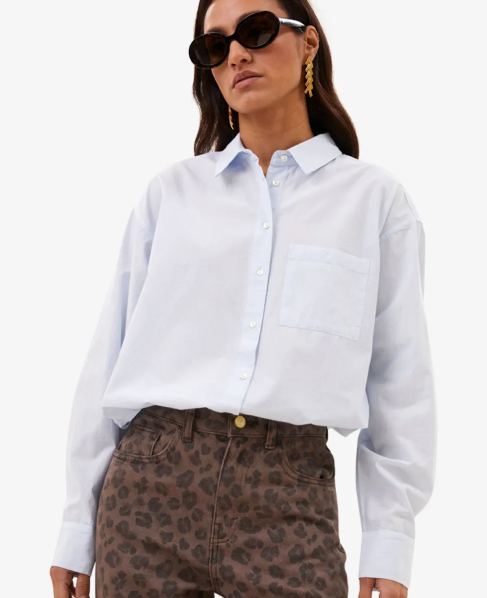 By-Bar Blouse - 650 light blue 4 By-Bar By-Bar Blouse - 650 light blue