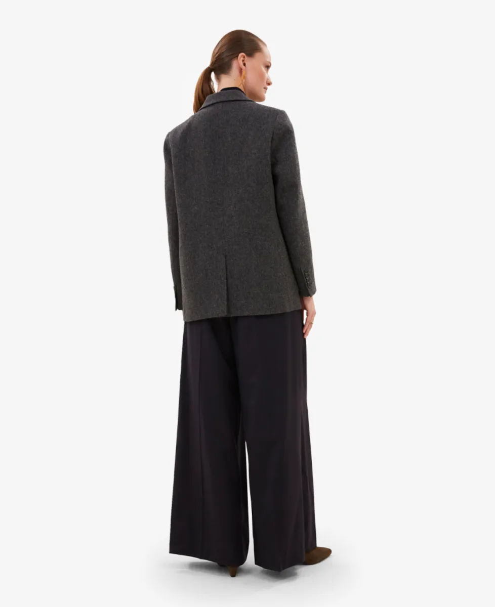 By-Bar Blazer - 835 dark grey melee 5 By-Bar By-Bar Blazer - 835 dark grey melee