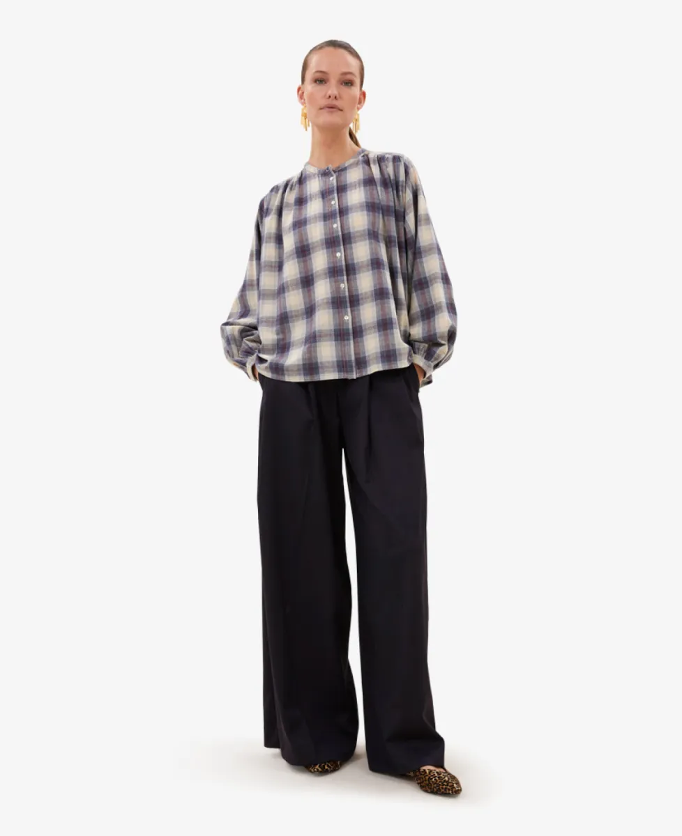 By-Bar Blouse - 1617 tokyo check 2 By-Bar By-Bar Blouse - 1617 tokyo check