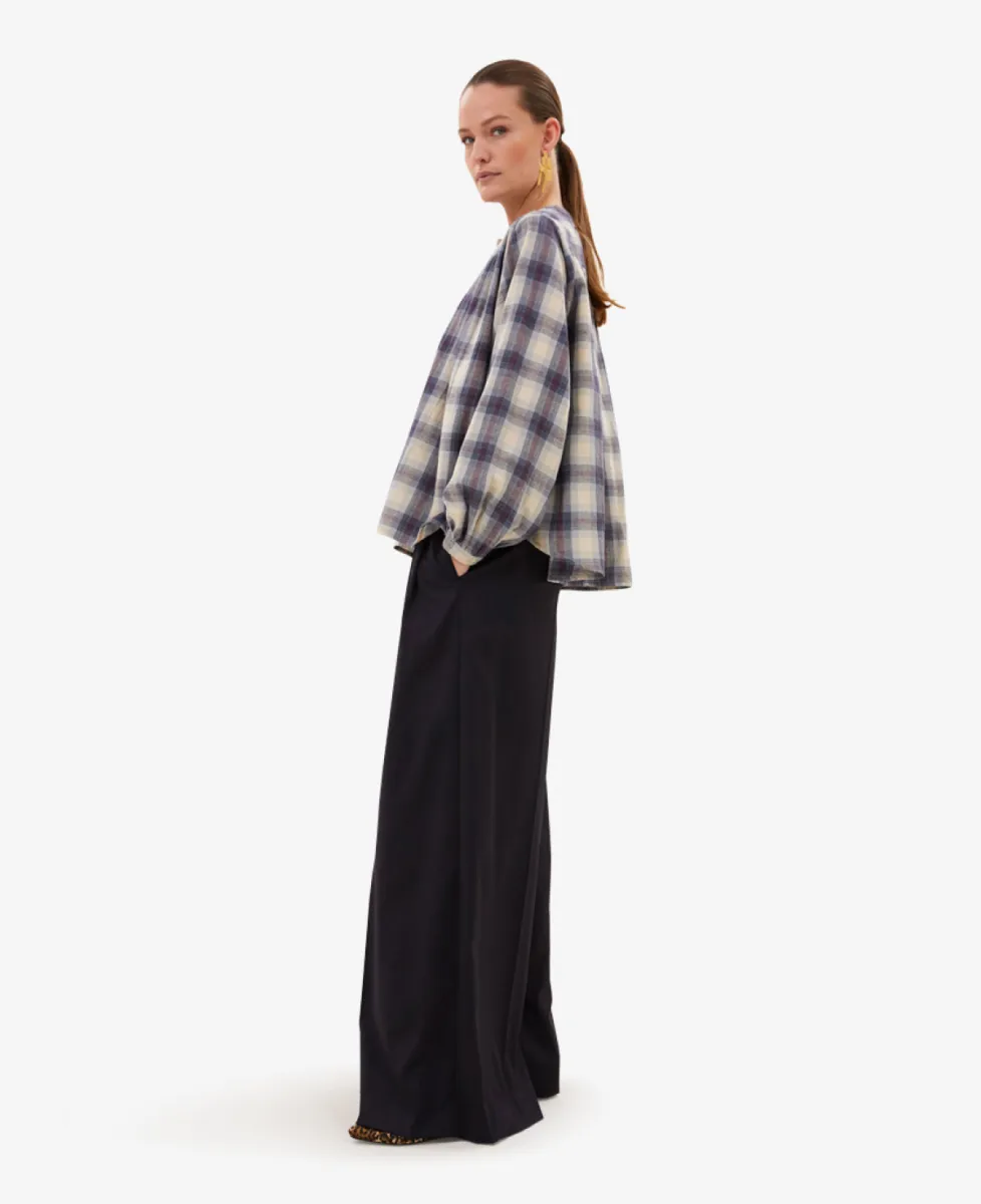 By-Bar Blouse - 1617 tokyo check 4 By-Bar By-Bar Blouse - 1617 tokyo check