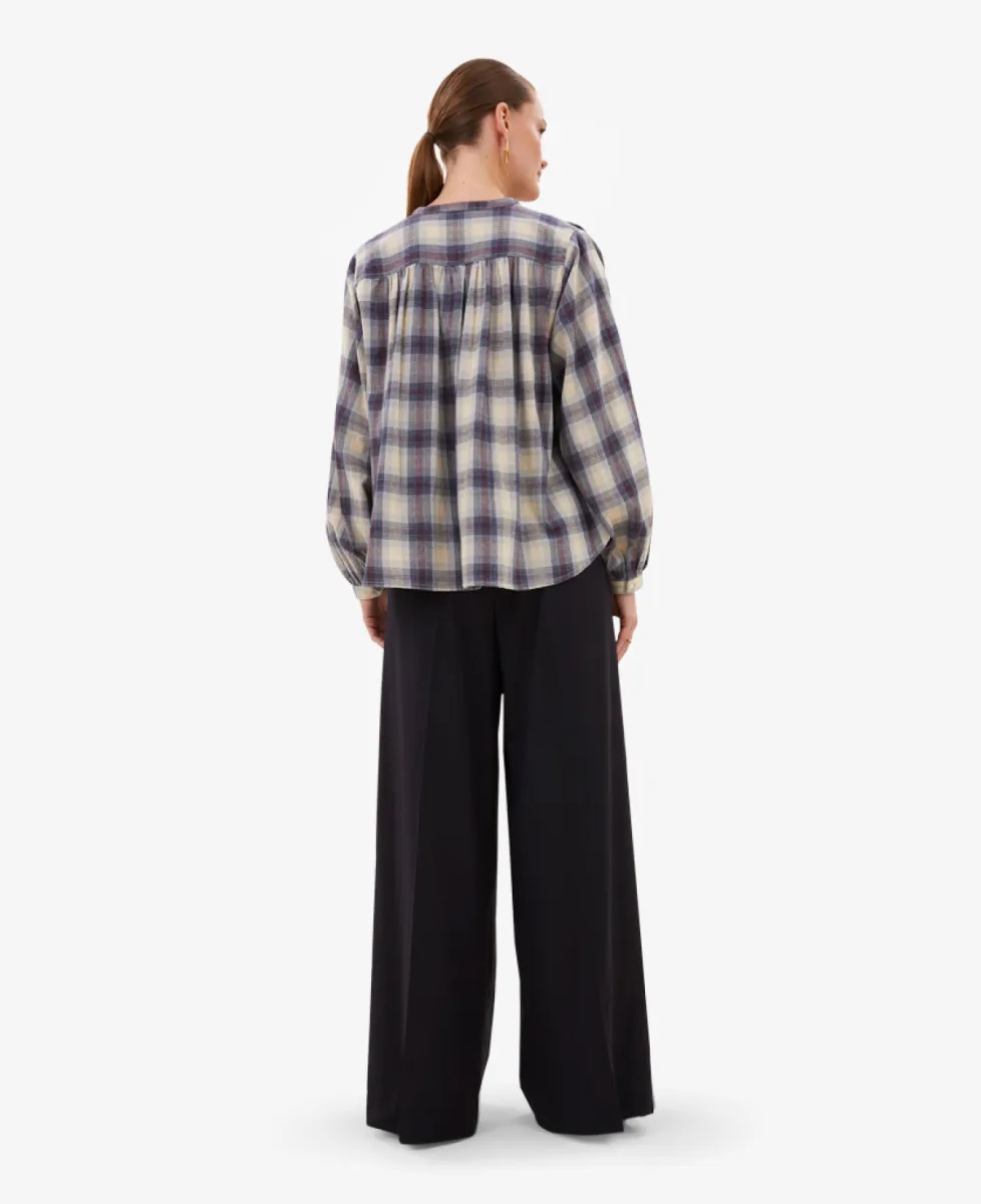 By-Bar Blouse - 1617 tokyo check 5 By-Bar By-Bar Blouse - 1617 tokyo check