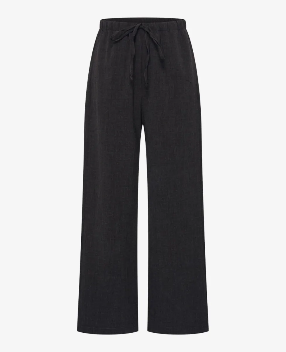 By-Bar Pantalon - 839 black herringbone 1 By-Bar By-Bar Pantalon - 839 black herringbone