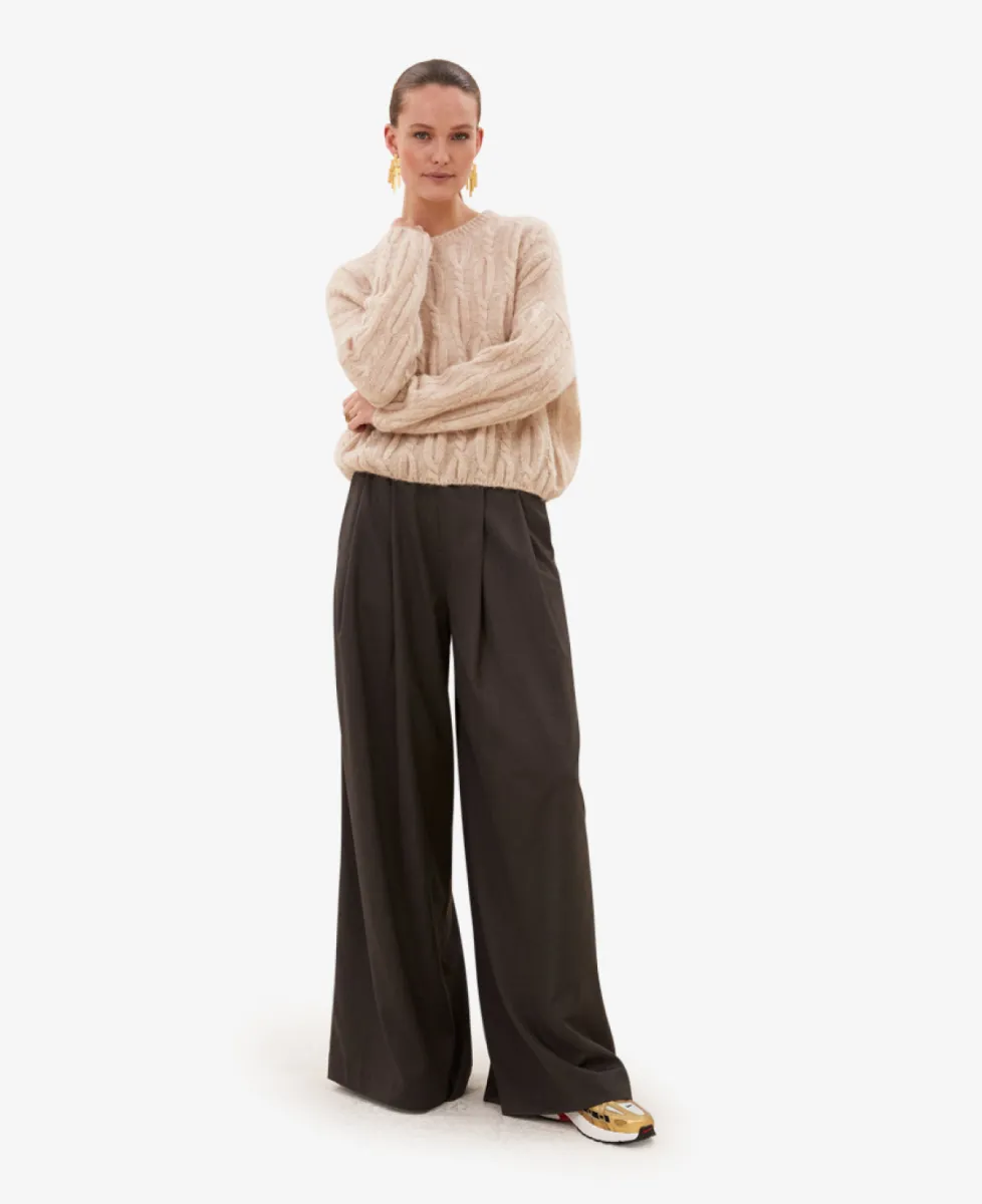 By-Bar Pantalon - 785 dark brown 2 By-Bar By-Bar Pantalon - 785 dark brown