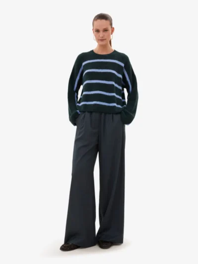 By-Bar By-Bar Trui - 1409 green cloud stripe