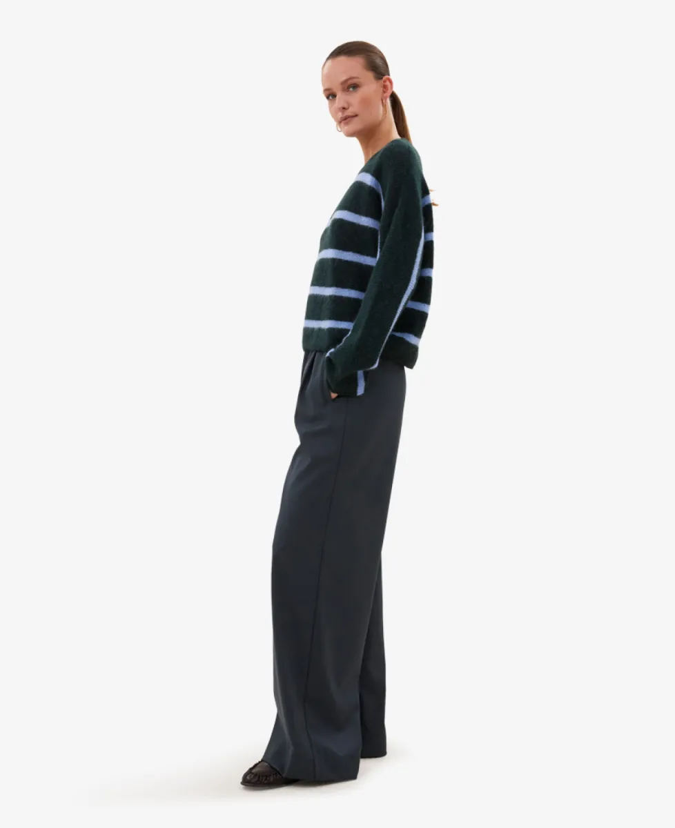 By-Bar Trui - 1409 green cloud stripe 4 By-Bar By-Bar Trui - 1409 green cloud stripe