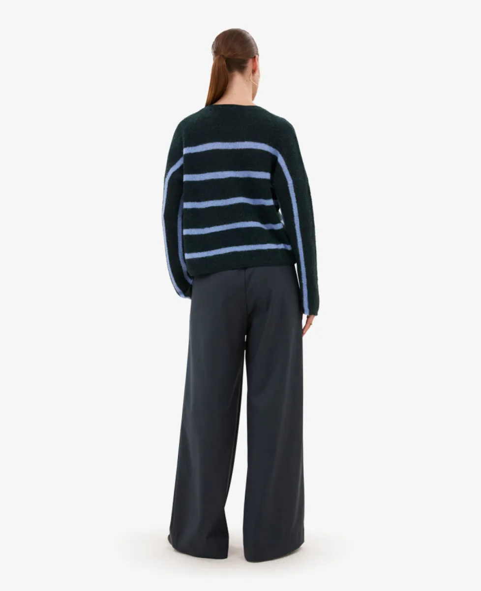 By-Bar Trui - 1409 green cloud stripe 5 By-Bar By-Bar Trui - 1409 green cloud stripe