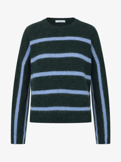 By-Bar By-Bar Trui - 1409 green cloud stripe