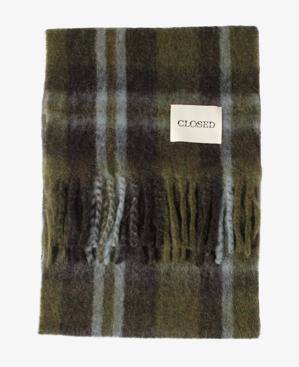 Closed Sjaal - 918 Cinder brown 1 Closed Closed Sjaal - 918 Cinder brown