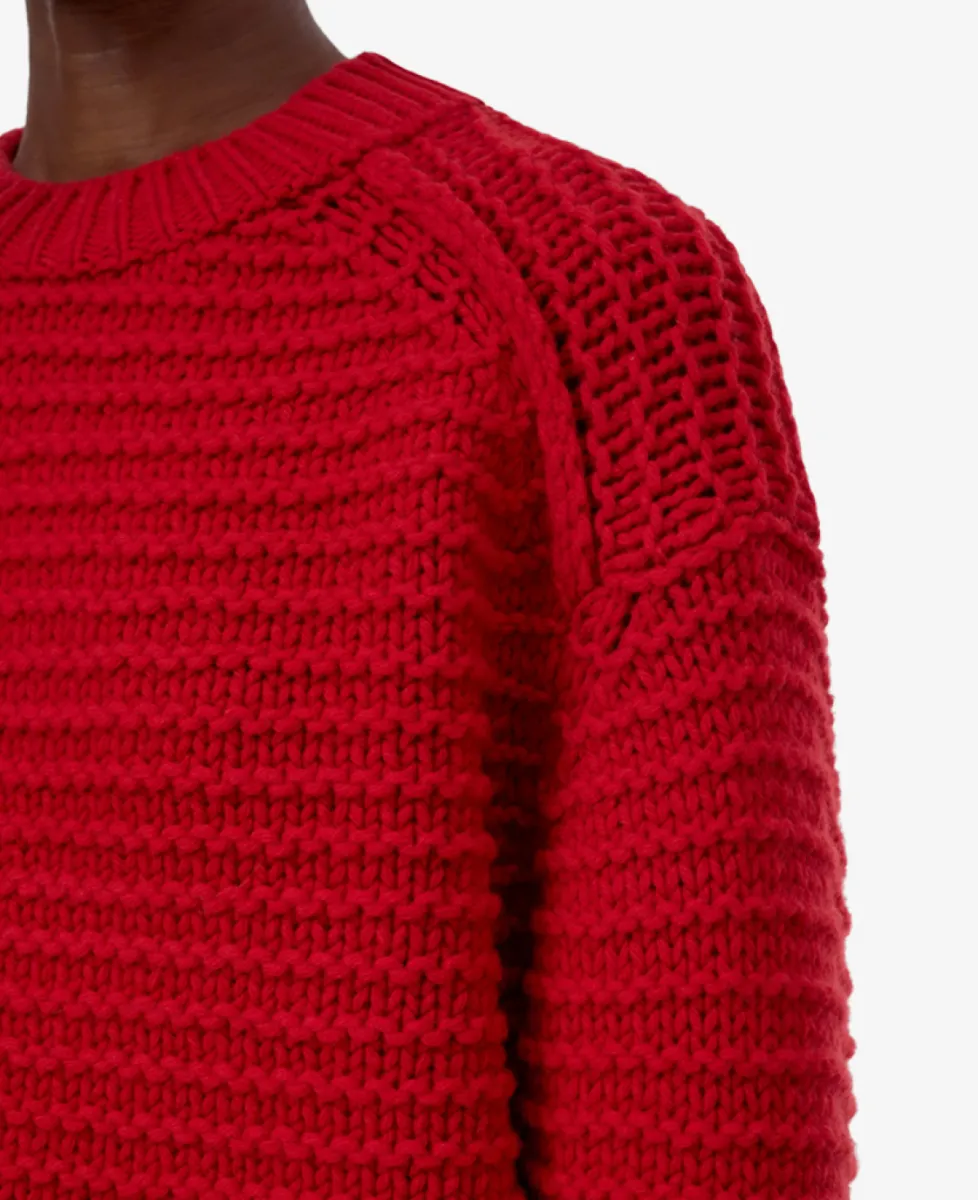 Closed Trui - 301 Cinnabar red 3 Closed Closed Trui - 301 Cinnabar red