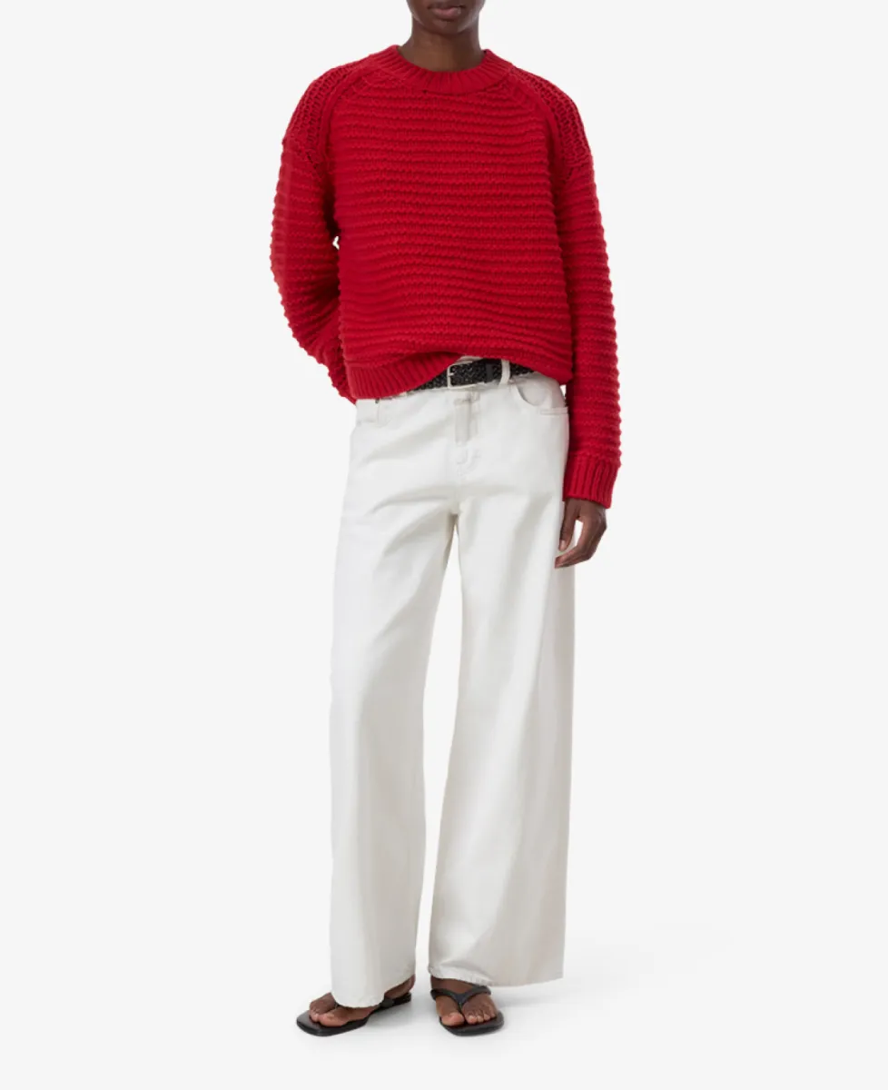 Closed Trui - 301 Cinnabar red 1 Closed Closed Trui - 301 Cinnabar red