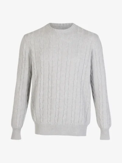 Doriani Cashmere Doriani Cashmere Kabeltrui ronde hals - 201235