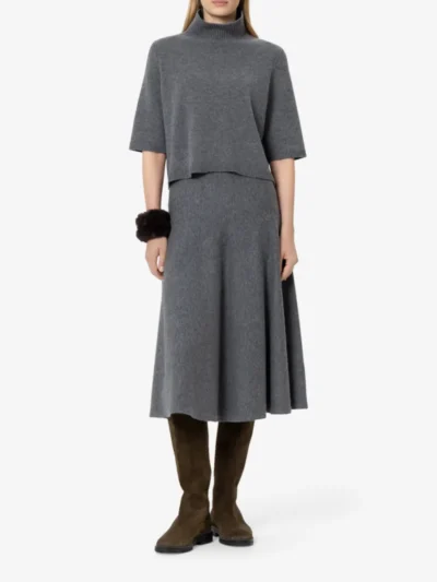 Luisa Cerano Luisa Cerano Turtleneck aus Woll-Mix - heather grey