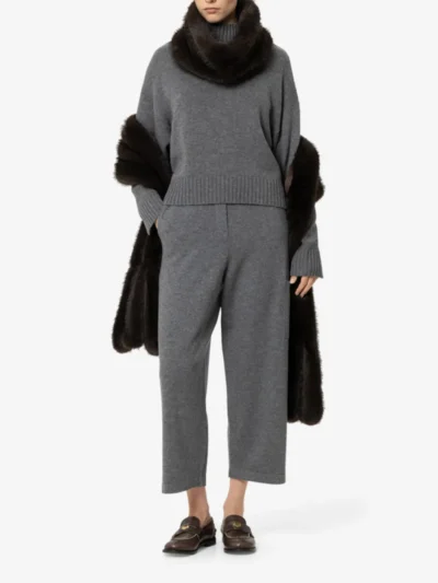 Luisa Cerano Luisa Cerano Turtleneck aus Woll-Mix - heather grey