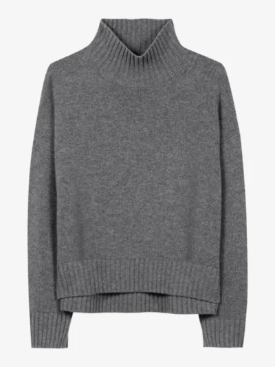 Luisa Cerano Luisa Cerano Turtleneck aus Woll-Mix - heather grey