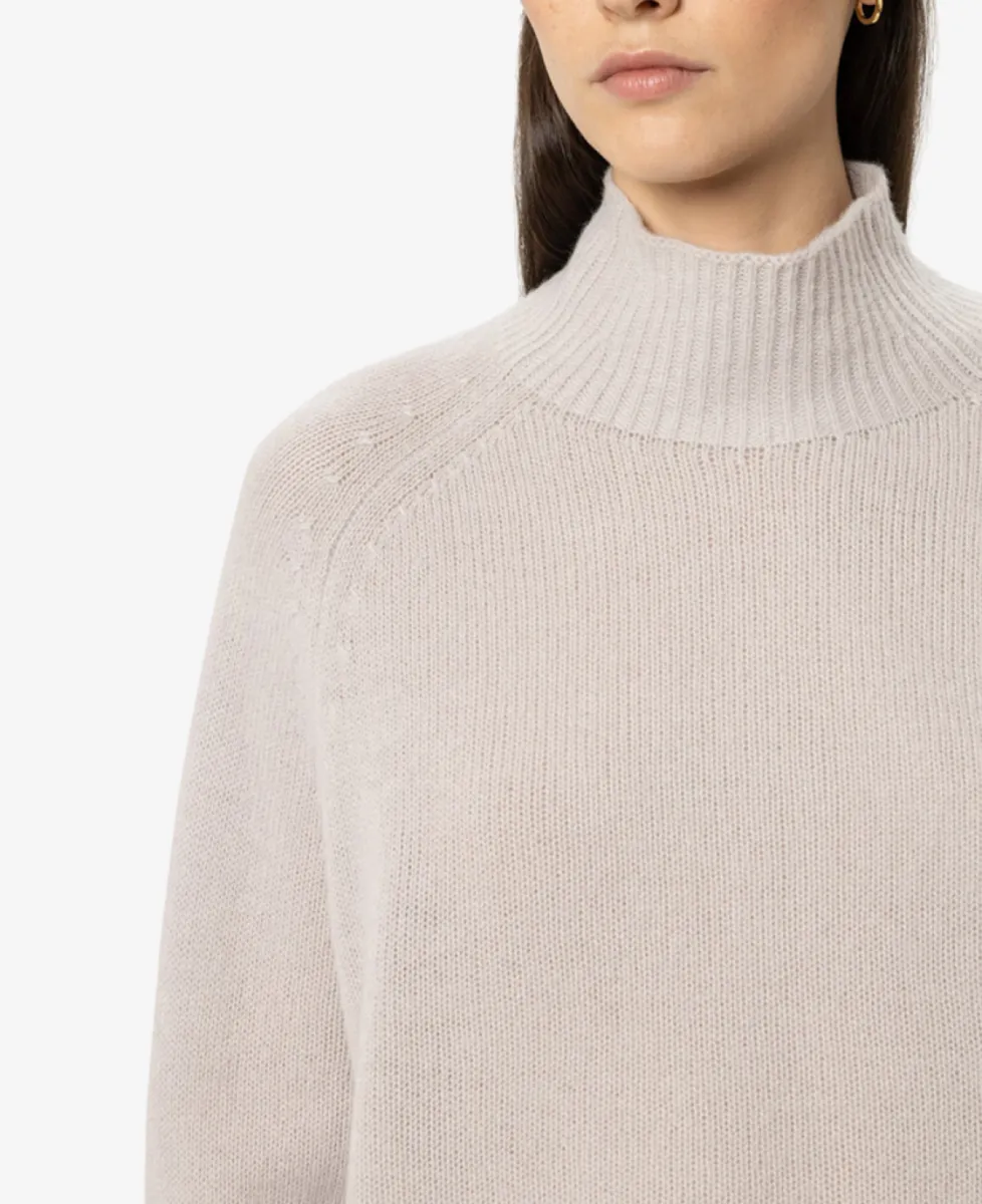Luisa Cerano Turtleneck aus Kaschmir-Mix - pearl 3 Luisa Cerano Luisa Cerano Turtleneck aus Kaschmir-Mix - pearl