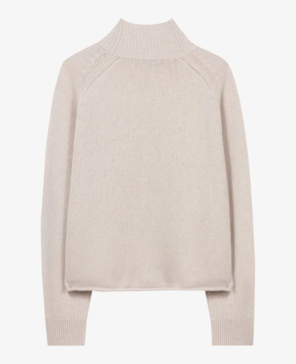 Luisa Cerano Turtleneck aus Kaschmir-Mix - pearl 6 Luisa Cerano Luisa Cerano Turtleneck aus Kaschmir-Mix - pearl