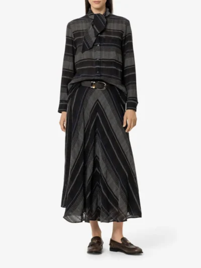Luisa Cerano Luisa Cerano Karo-Hemdbluse mit Schluppe - the fancy check