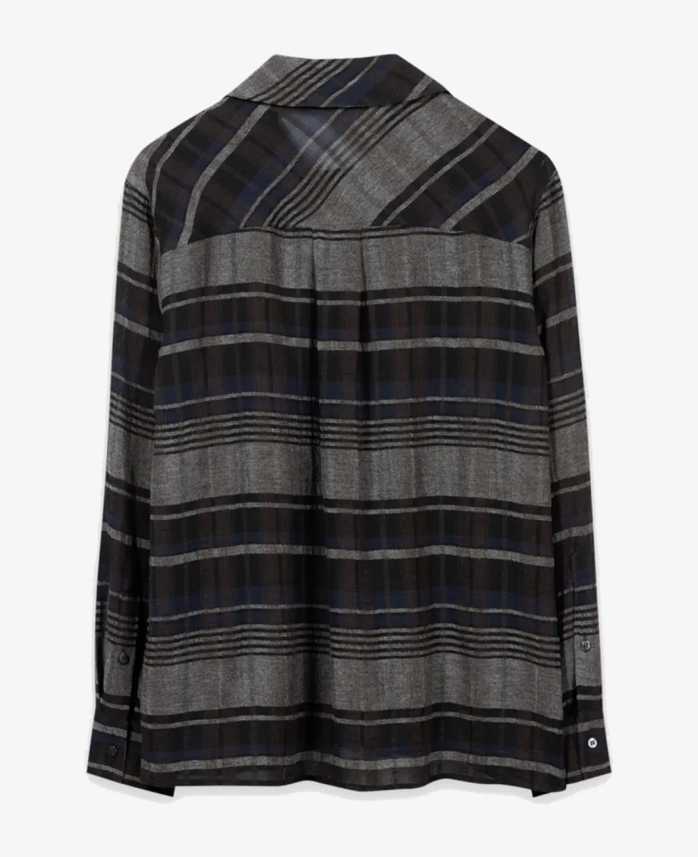 Luisa Cerano Karo-Hemdbluse mit Schluppe - the fancy check 6 Luisa Cerano Luisa Cerano Karo-Hemdbluse mit Schluppe - the fancy check